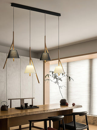 Talon Contemporary Wood Pendant Light