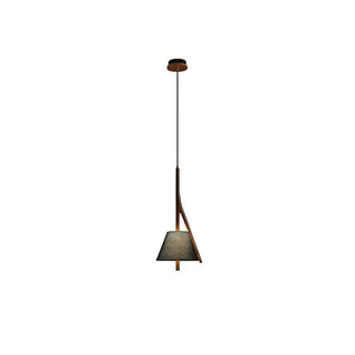 Talon Contemporary Wood Pendant Light