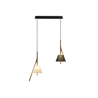 Talon Contemporary Wood Pendant Light
