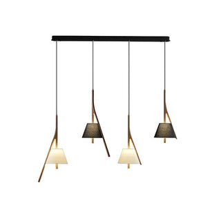 Talon Contemporary Wood Pendant Light