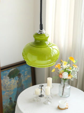 Space Age Contemporary Glass Pendant Light