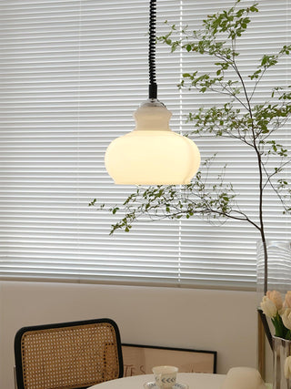 Space Age Contemporary Glass Pendant Light