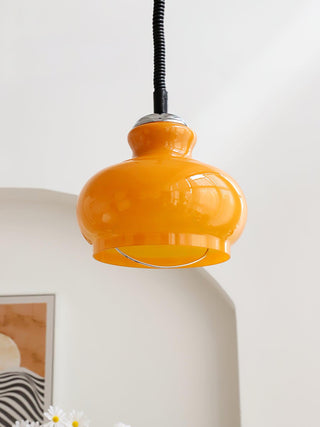Space Age Contemporary Glass Pendant Light
