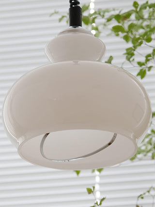Space Age Contemporary Glass Pendant Light