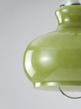 Space Age Contemporary Glass Pendant Light