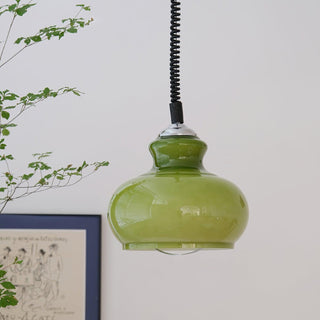 Space Age Contemporary Glass Pendant Light