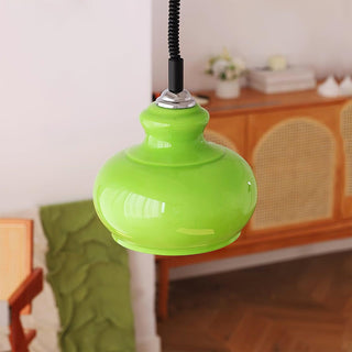 Space Age Contemporary Glass Pendant Light