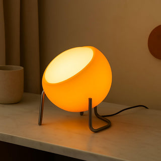 Space Age Modern Glass Table Light