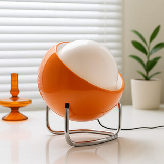 Space Age Modern Glass Table Light