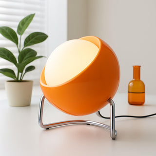 Space Age Modern Glass Table Light