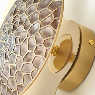 Lunaire Modern Metal Resin Wall Lamp