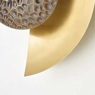 Lunaire Modern Metal Resin Wall Lamp