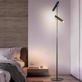 Spirit Floor Contemporary Steel Light