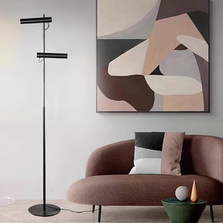 Spirit Floor Contemporary Steel Light