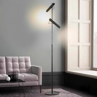 Spirit Floor Contemporary Steel Light