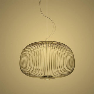 Spokes Modern Metal Wire Pendant Light