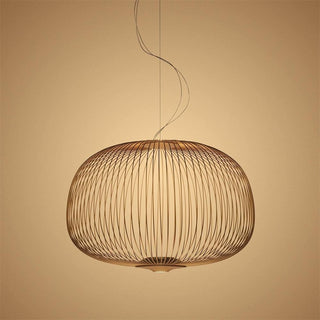 Spokes Modern Metal Wire Pendant Light
