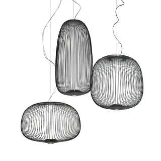 Spokes Modern Metal Wire Pendant Light