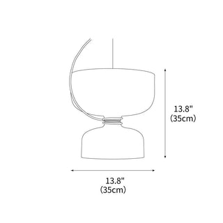 Capsule Minimalist Iron Pendant Light