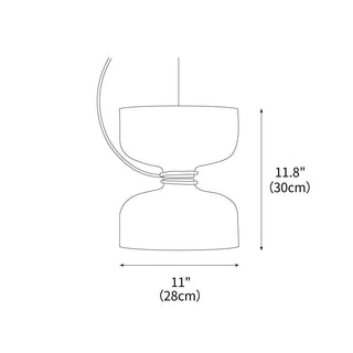 Capsule Minimalist Iron Pendant Light