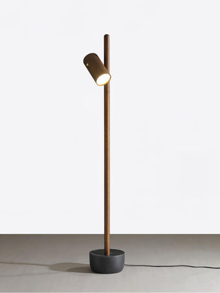 Focus Linear Wood Floor Lamp