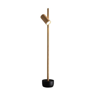 Focus Linear Wood Floor Lamp