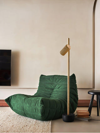 Focus Linear Wood Floor Lamp