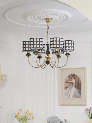 Verve Mid-Century Modern Metal Chandelier