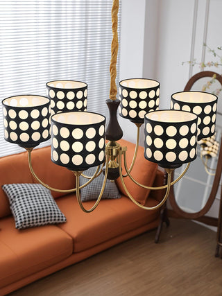 Verve Mid-Century Modern Metal Chandelier