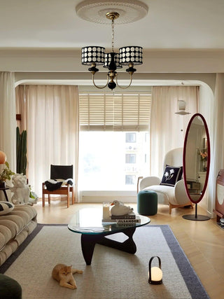 Verve Mid-Century Modern Metal Chandelier