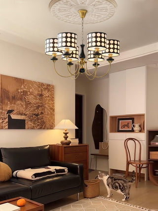 Verve Mid-Century Modern Metal Chandelier