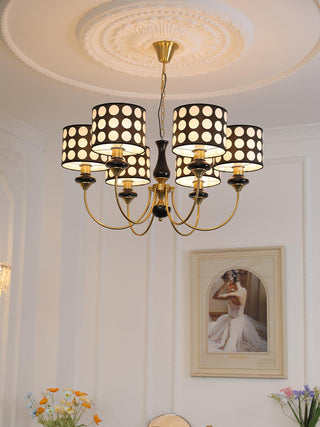 Verve Mid-Century Modern Metal Chandelier
