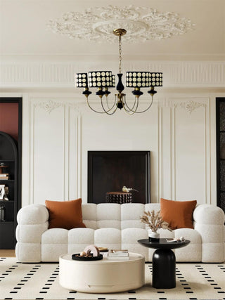 Verve Mid-Century Modern Metal Chandelier