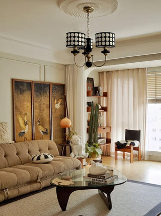 Verve Mid-Century Modern Metal Chandelier