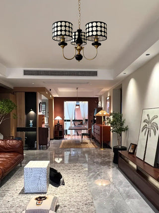 Verve Mid-Century Modern Metal Chandelier