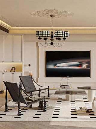 Verve Mid-Century Modern Metal Chandelier