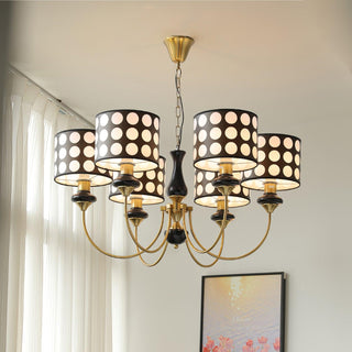 Verve Mid-Century Modern Metal Chandelier