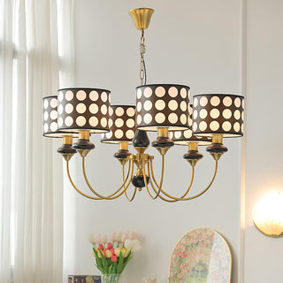 Verve Mid-Century Modern Metal Chandelier