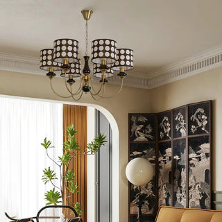 Verve Mid-Century Modern Metal Chandelier