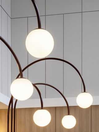 Rowan Modern Red Metal Wall Sconce