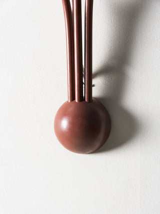 Rowan Modern Red Metal Wall Sconce