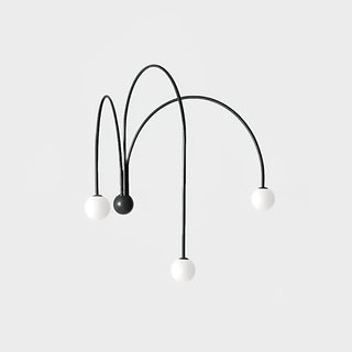 Rowan Modern Red Metal Wall Sconce