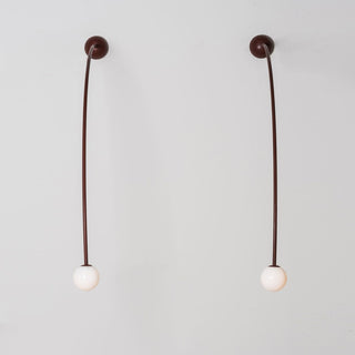 Rowan Modern Red Metal Wall Sconce