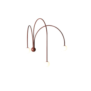 Rowan Modern Red Metal Wall Sconce