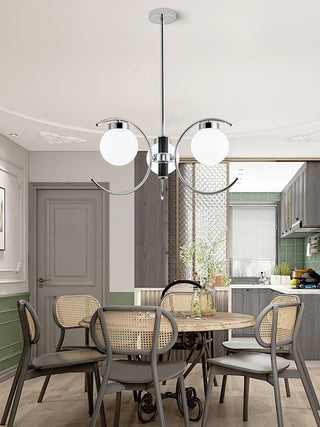Sputnik Modern Iron Chandelier
