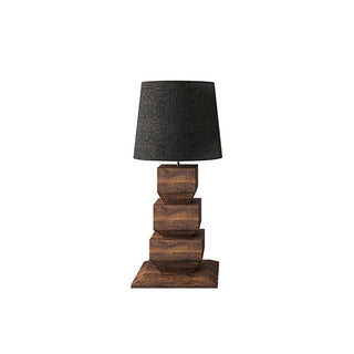 Koa Rustic Wood Table Light