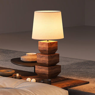 Koa Rustic Wood Table Light