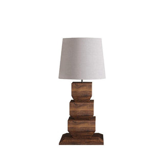Koa Rustic Wood Table Light