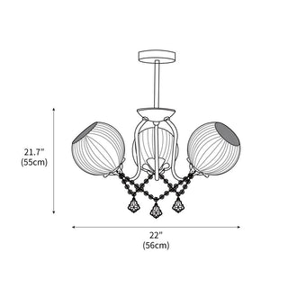 Stamen Luxury Metal Chandelier