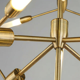 Solaris Contemporary Metal Chandelier
